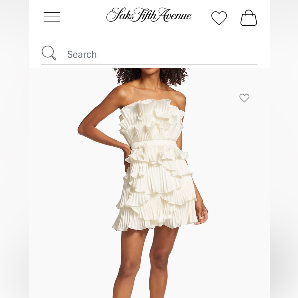 AMUR

Reed Pleated Shell Mini Dress